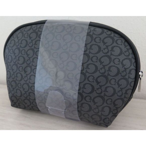 Guess T7960493 Women's Coal Rhodes Travel Cosmetic Makeup Pouches Set - Picture 2 of 10